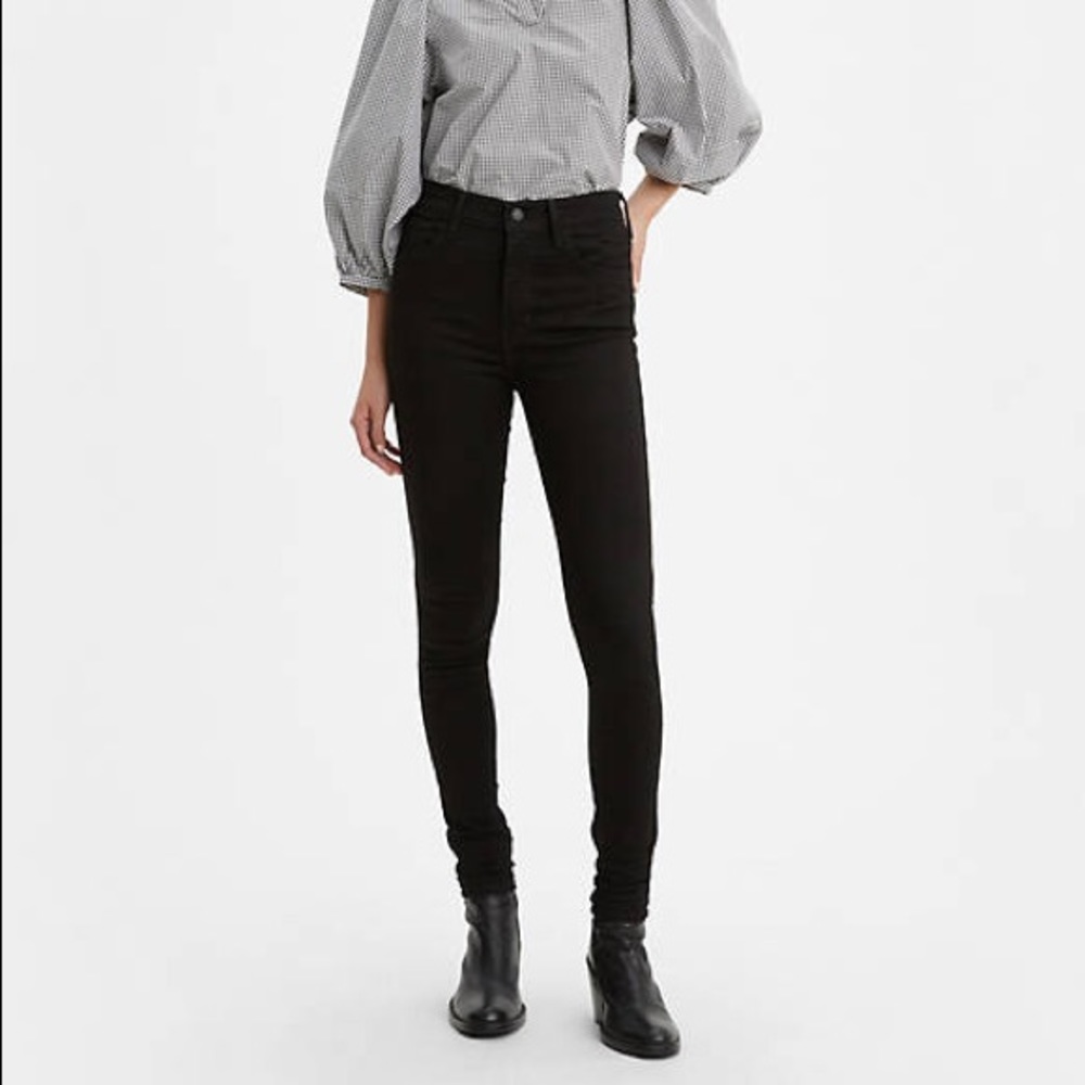 Tall ladies! Levi's 720 High Rise Super Skinny Jeans Sz 2, tall